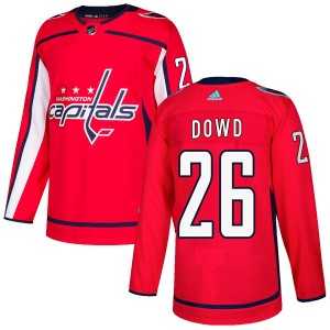 Mens Washington Capitals #26 Nic Dowd Adidas Red Home Jersey Dzhi->->NHL Jersey